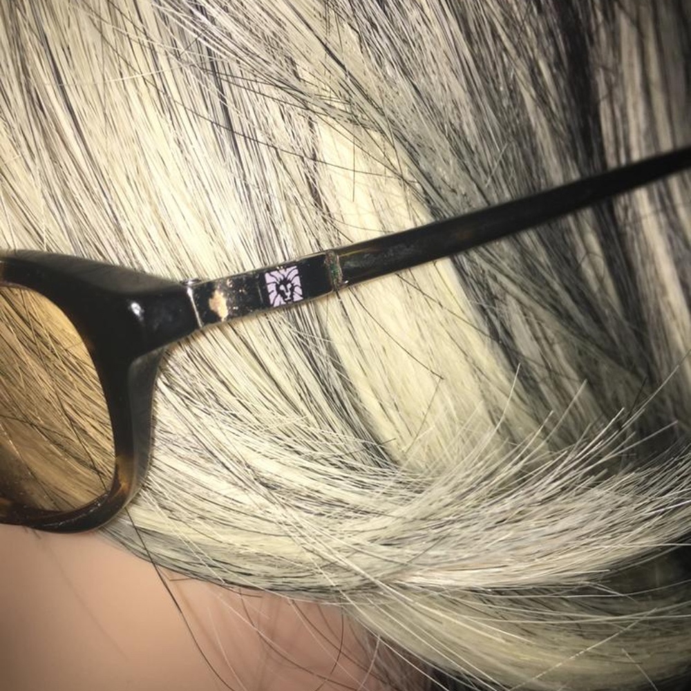 Ann Klein Tortoise Square Eyeglasses Frames - image 3